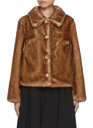 Main View - Click To Enlarge - ATELIER EDITION - Faux Fur Jacket
