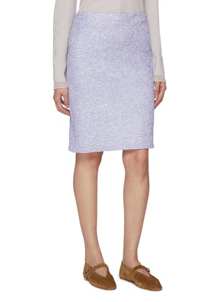 Detail View - Click To Enlarge - ATELIER EDITION - Shimmering Layered Midi Skirt