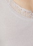  - ATELIER EDITION - Frill Trim Cashmere Bustier Top