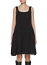 Main View - Click To Enlarge - ATELIER EDITION - Square Neck Balloon Dress
