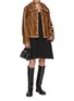 Figure View - Click To Enlarge - ATELIER EDITION - Square Neck Balloon Dress