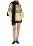 Figure View - Click To Enlarge - ATELIER EDITION - Nordic Knit Cardigan