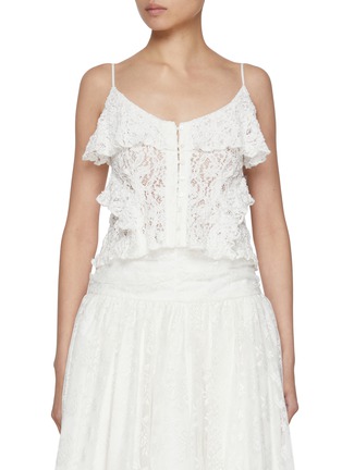 Main View - Click To Enlarge - ATELIER EDITION - Ruffled Top