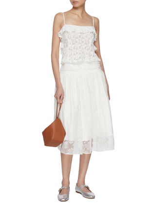 Figure View - Click To Enlarge - ATELIER EDITION - Ruffled Top