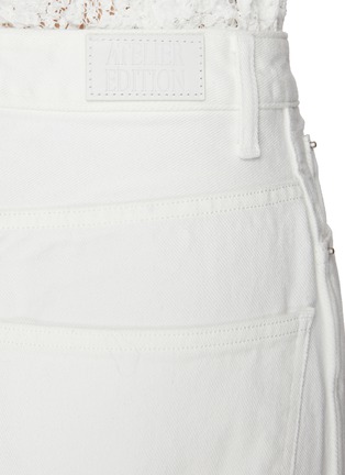  - ATELIER EDITION - Straight Leg Light Wash Jeans