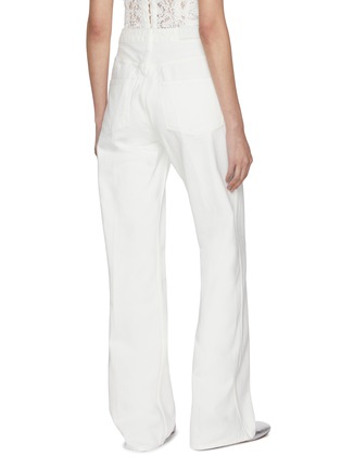 Back View - Click To Enlarge - ATELIER EDITION - Straight Leg Light Wash Jeans