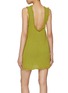 Back View - Click To Enlarge - ATELIER EDITION - Roving Cotton Blend Knit Dress