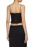 Back View - Click To Enlarge - ATELIER EDITION - Reversible Sheer Bustier Top