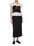 Figure View - Click To Enlarge - ATELIER EDITION - Reversible Sheer Bustier Top