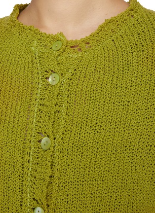  - ATELIER EDITION - Roving Cotton Blend Knit Cardigan