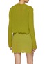 Back View - Click To Enlarge - ATELIER EDITION - Roving Cotton Blend Knit Cardigan