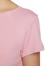  - ATELIER EDITION - Ribbed Darts Cotton Jersey T-Shirt