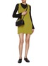 Figure View - Click To Enlarge - ATELIER EDITION - Curl-Up Cotton Blend Knit Top