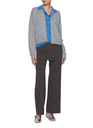 Figure View - Click To Enlarge - ATELIER EDITION - Flower Beaded Cardigan