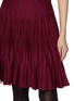  - ALAÏA - Flared Pleated Midi Skirt
