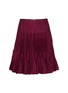 Main View - Click To Enlarge - ALAÏA - Flared Pleated Midi Skirt
