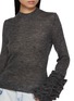  - ALAÏA - Frilled Cuff Knit Sweater
