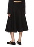 Back View - Click To Enlarge - ALAÏA - Cashmere Blend Knit A-Line Skirt