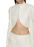  - ALAÏA - Open Front Cropped Silk Jacket