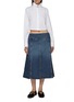 Figure View - Click To Enlarge - ALAÏA - Victorian Trimmed Cotton Shirt