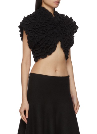 Front View - Click To Enlarge - ALAÏA - Bolero Knit Vest