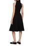 Back View - Click To Enlarge - ALAÏA - High Neck Flared Dress