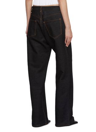 Back View - Click To Enlarge - ALAÏA - Low Rise Jeans