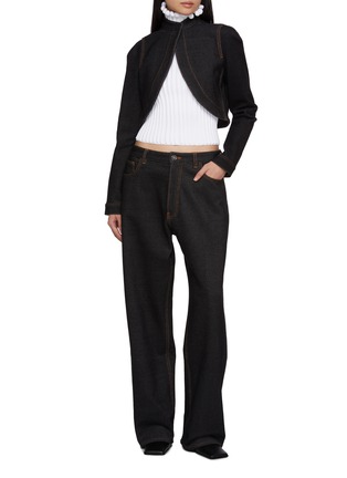 Figure View - Click To Enlarge - ALAÏA - Low Rise Jeans
