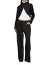 Figure View - Click To Enlarge - ALAÏA - Low Rise Jeans