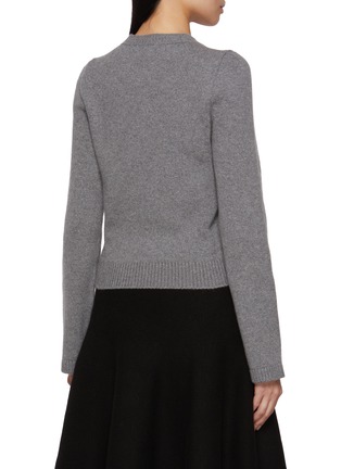 Back View - Click To Enlarge - ALAÏA - Crewneck Knit Sweater