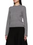 Front View - Click To Enlarge - ALAÏA - Crewneck Knit Sweater