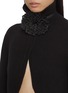Figure View - Click To Enlarge - ALAÏA - Floral Leather Chocker