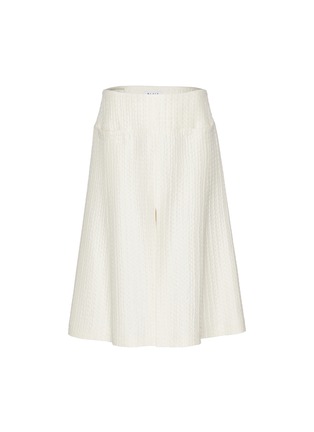 Main View - Click To Enlarge - ALAÏA - Front Slit Silk Skirt