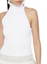  - ALAÏA - Frilled Collar Halter Neck Top
