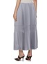 Back View - Click To Enlarge - ALAÏA - Pleated Wool Blend Skirt