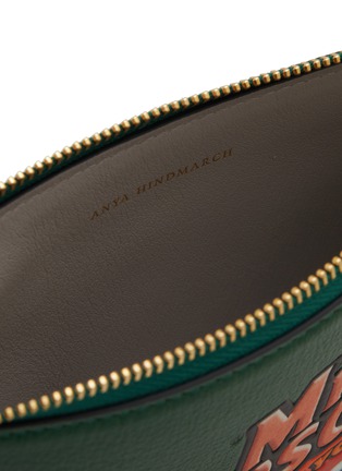 Detail View - Click To Enlarge - ANYA HINDMARCH - Mr Muscle Leather Purse