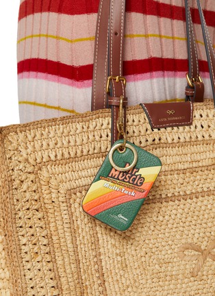 Front View - Click To Enlarge - ANYA HINDMARCH - Mr Muscle Leather Charm