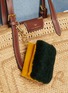 Front View - Click To Enlarge - ANYA HINDMARCH - Scourer Shearling Charm