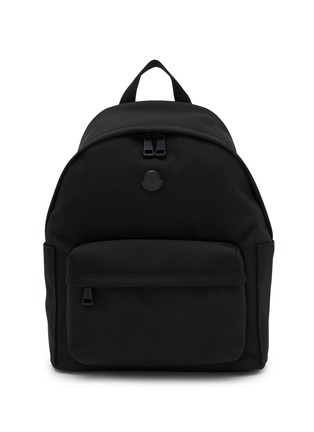 Main View - Click To Enlarge - MONCLER BAGS - New Pierrick Leather Trim Backpack