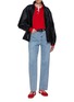 Figure View - Click To Enlarge - DUNST - Vegan Leather Windbreaker Jacket