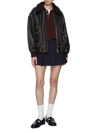 Figure View - Click To Enlarge - DUNST - Collared Sweater