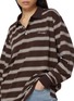  - DUNST - Striped Long Sleeve Cotton Polo Shirt