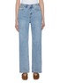 Main View - Click To Enlarge - DUNST - Straight Leg Light Wash Jeans