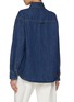Back View - Click To Enlarge - DUNST - Dark Wash Denim Shirt