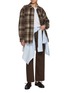 Figure View - Click To Enlarge - DUNST - Straight Leg Dark Wash Jeans