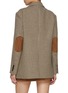 Back View - Click To Enlarge - DUNST - Elbow Patch Single Breasted Blazer