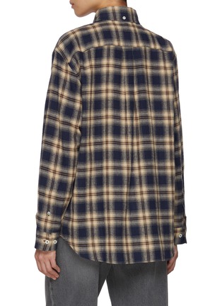Back View - Click To Enlarge - DUNST - Check Flannel Shirt