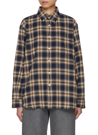 Main View - Click To Enlarge - DUNST - Check Flannel Shirt