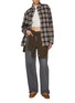 Figure View - Click To Enlarge - DUNST - Check Flannel Shirt