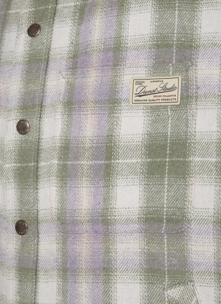  - DUNST - Quilted Check Flannel Shirt Jacket